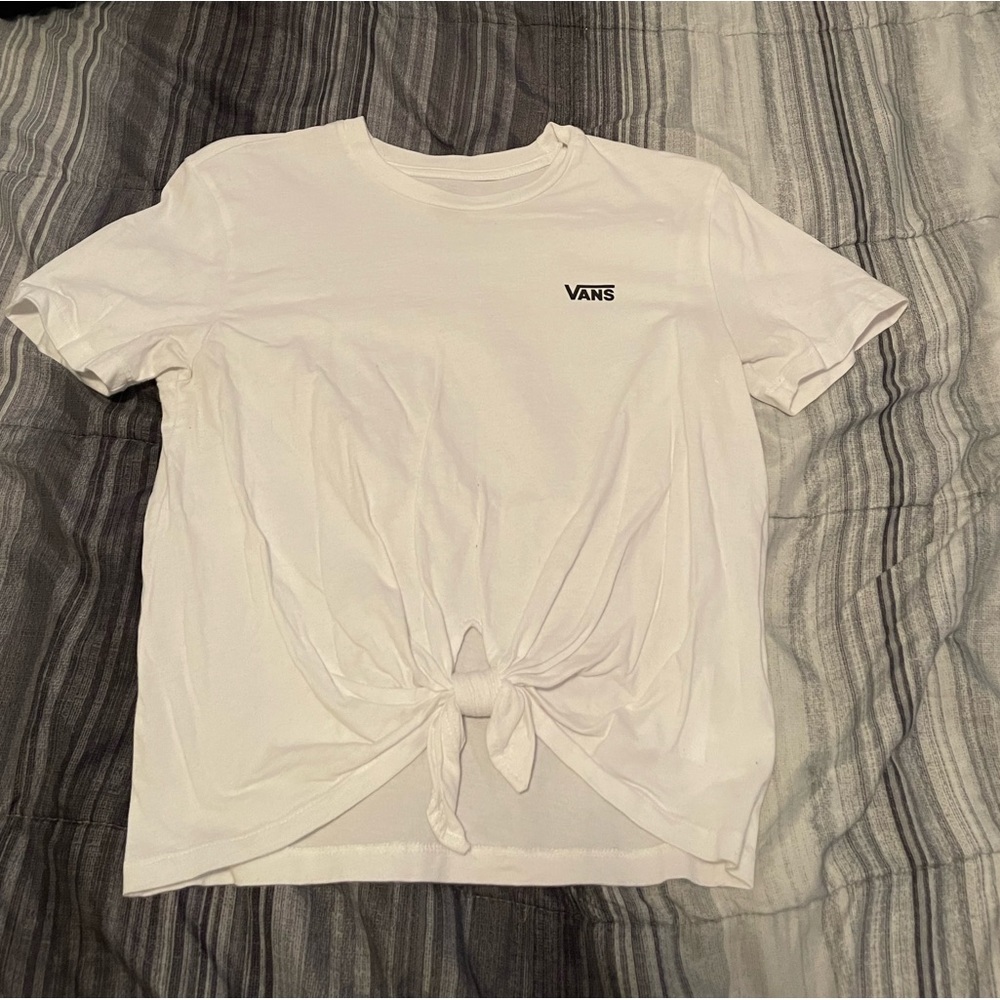 Vans Womens White T-Shirt Size:X-Small